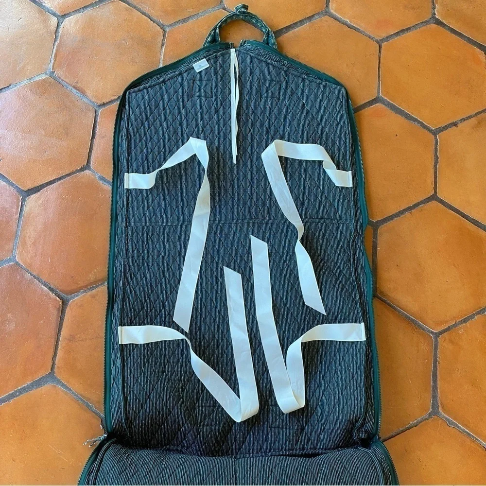 Vintage 1998 Classic Green Vera Bradley Garment Bag